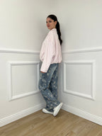 Bomber Scamosciato MG239 Rosa