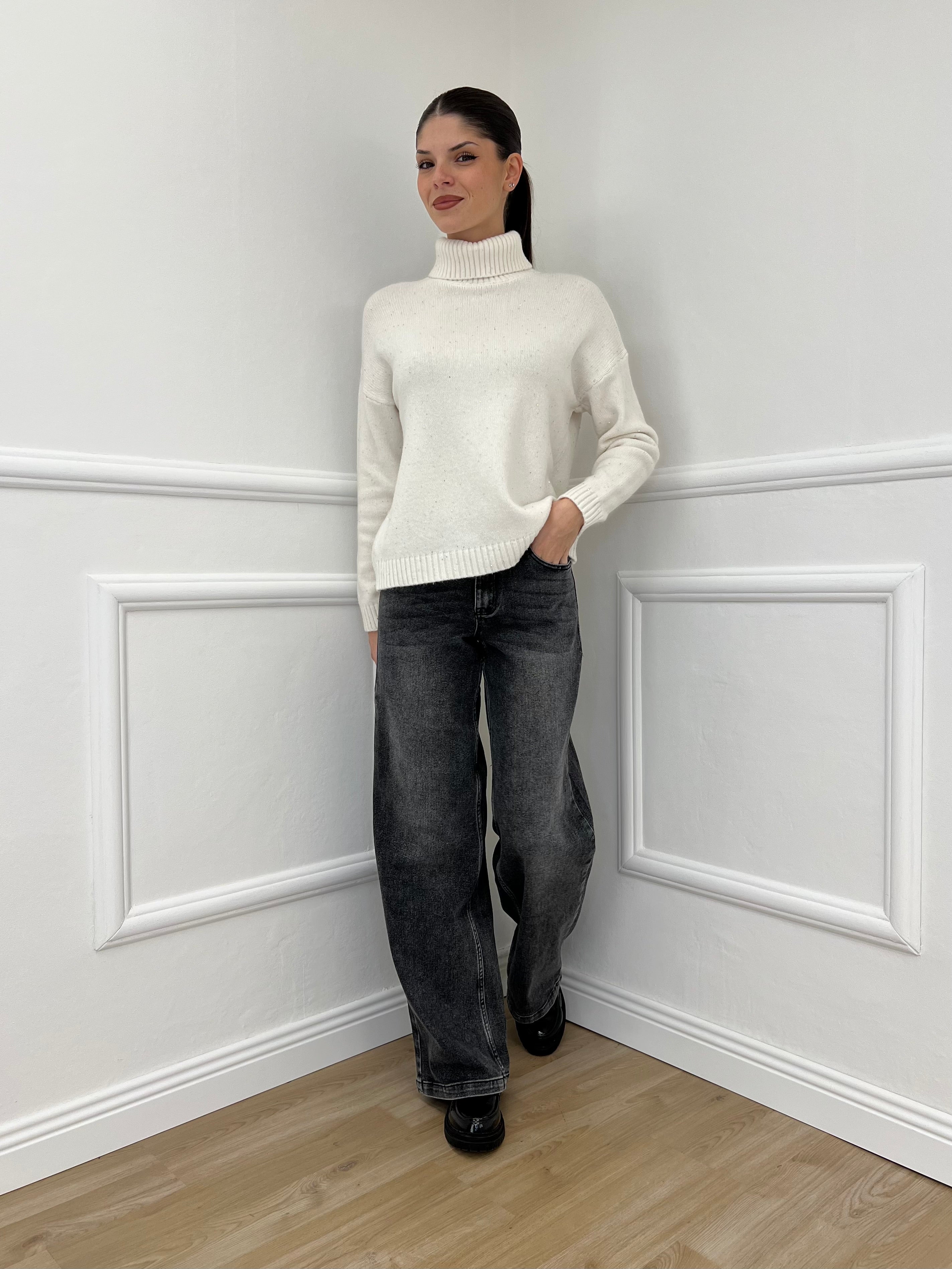 Dolcevita Micro Paillettes 25100 Panna