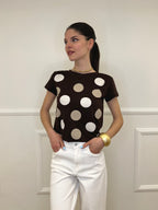 T-shirt Regular Fit Pois