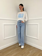 Maglia "Non Mi Dovete Stressare" 3695 Bianco