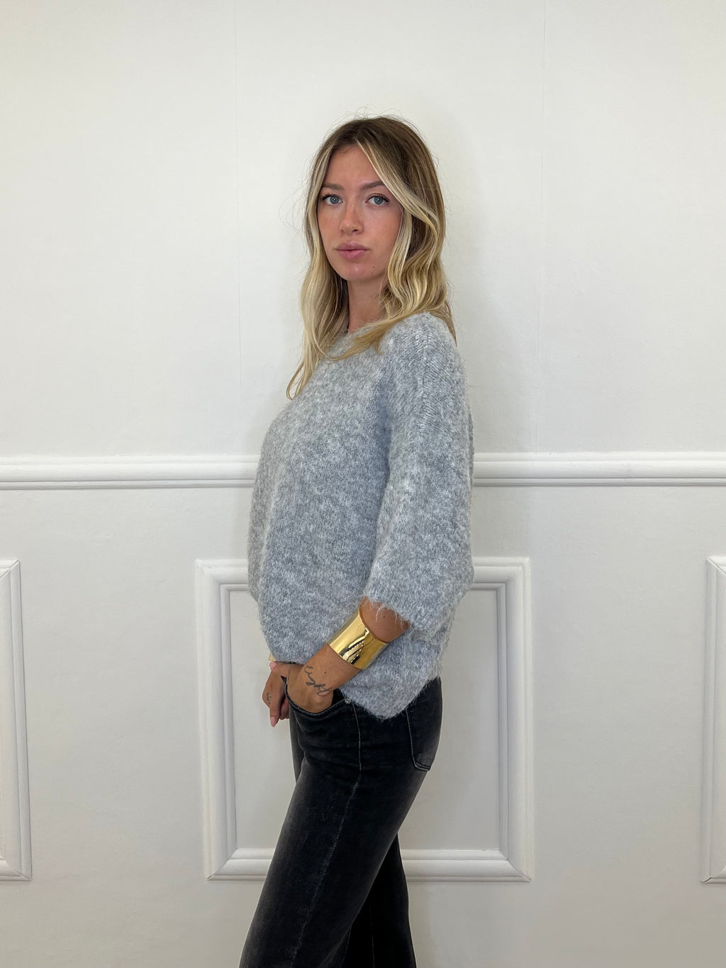 Maglia Scatoletta Misto Lana J37021
