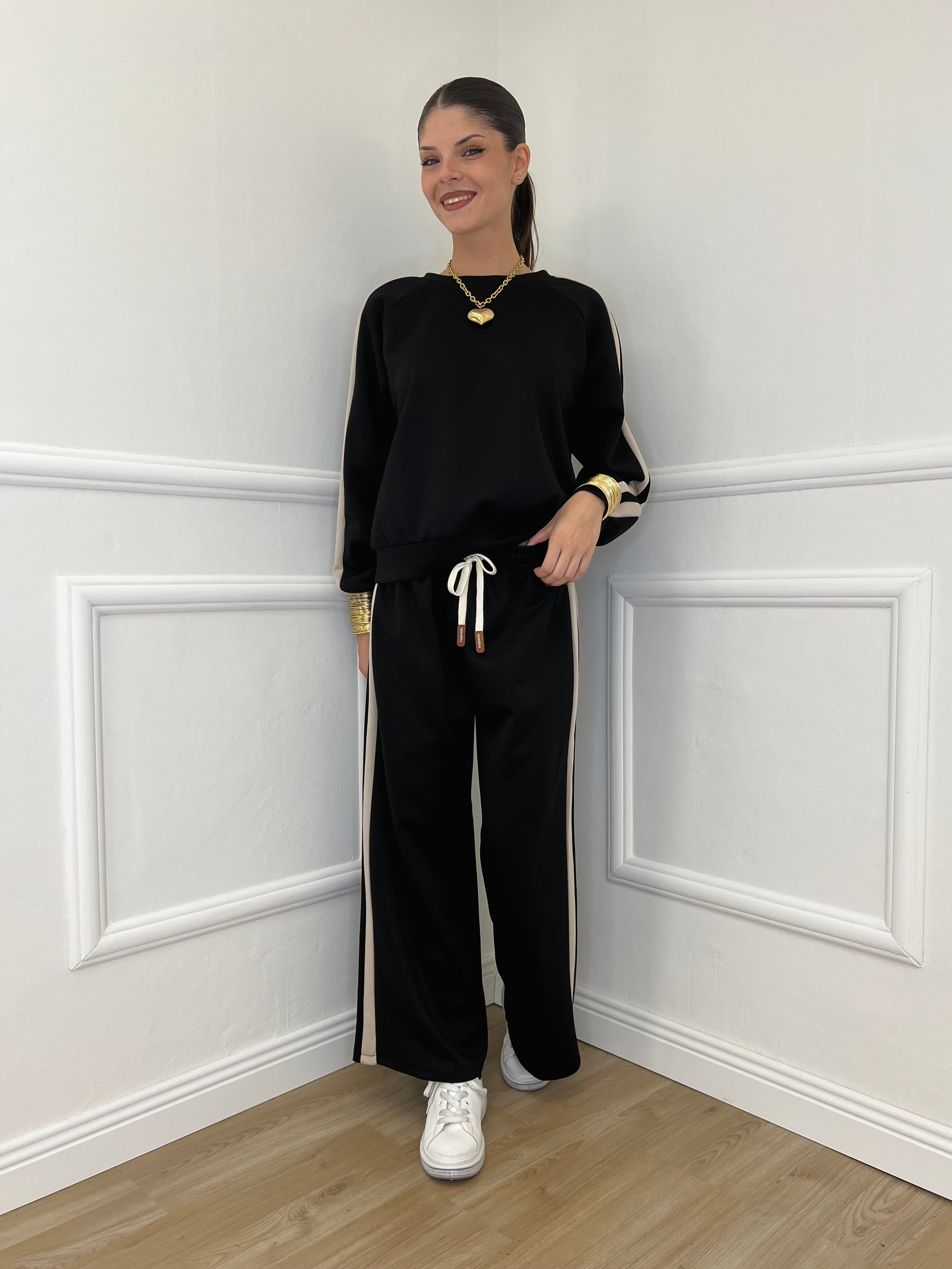 Tuta Bande 7937 Nero