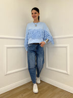 Jeans Mom Fit JC992 Azzurro