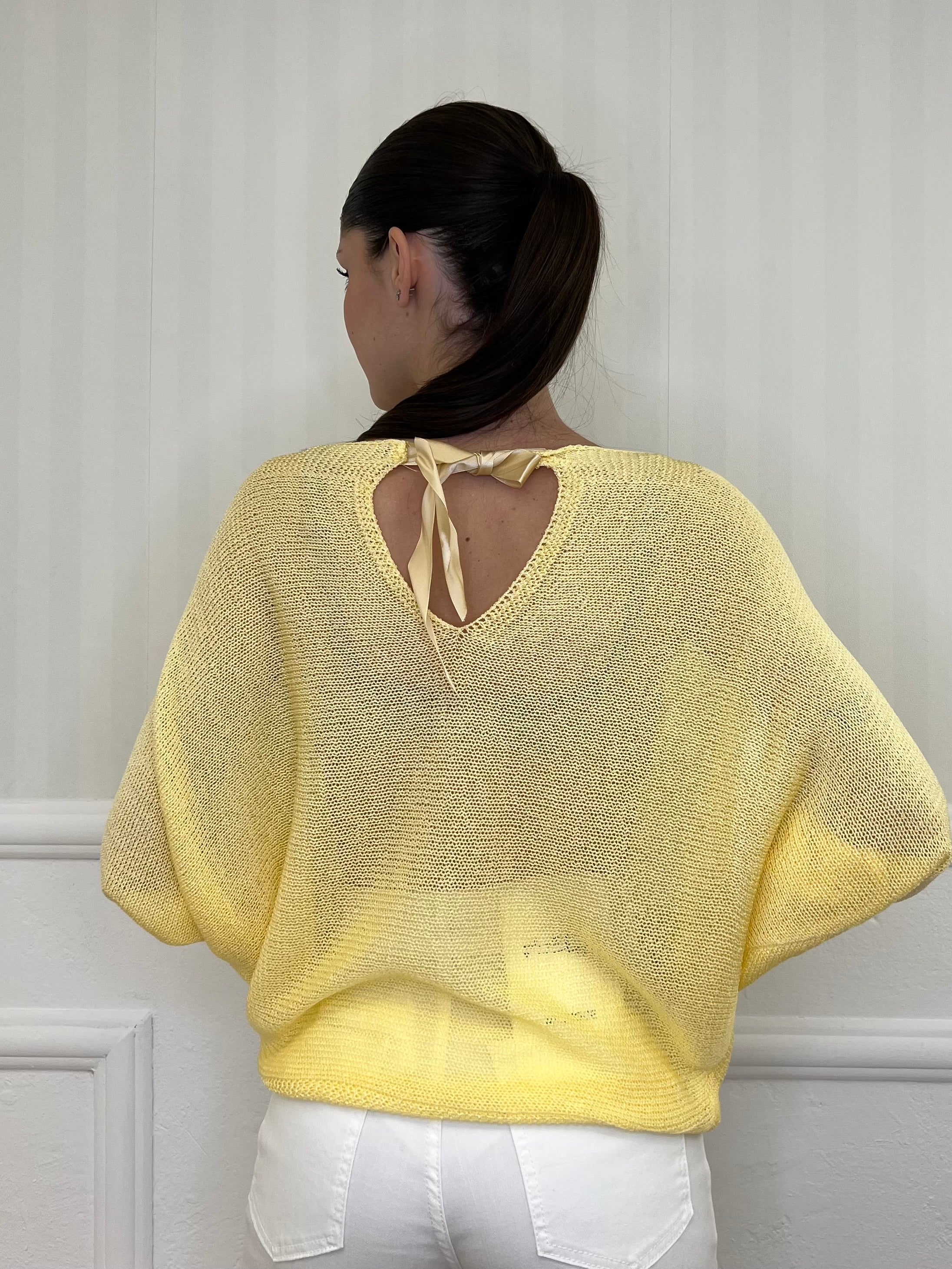 Maglia Fiocco 25115 Giallo - Bazar Abbigliamento