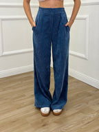 Pantalone Velluto a Coste 683 Avio