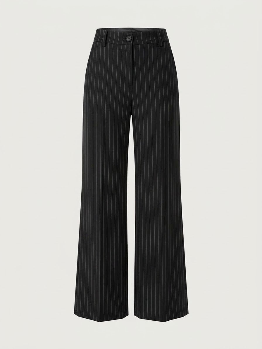 Tailleur Gessato Monopetto 83459 Nero
