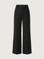 Tailleur Gessato Monopetto 83459 Nero