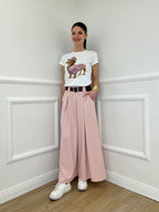 Pantagonna Gessato 2568 Rosa