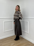 Maglia Ondina Maniche Palloncino 50331 Moro