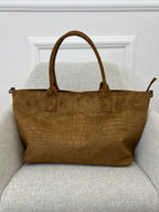Borsa Baguette Cocco Scamosciata 6325