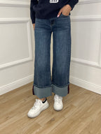 Jeans Risvolto Y367 - Bazar Abbigliamento