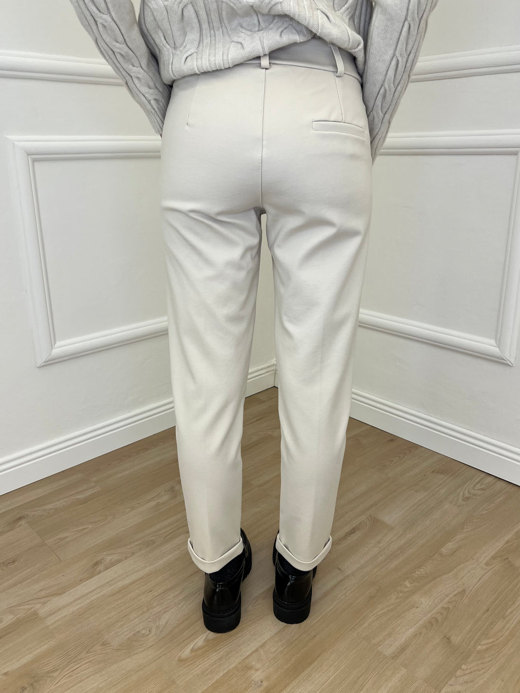 Pantalone Cuore 5582 Panna