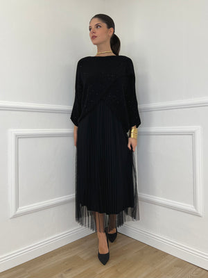 Twin Set Maglia Abito 25381 Nero