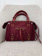 Borsa City Scamosciata Medium 9780