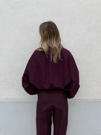 Giacca Bomber 11503 Burgundy
