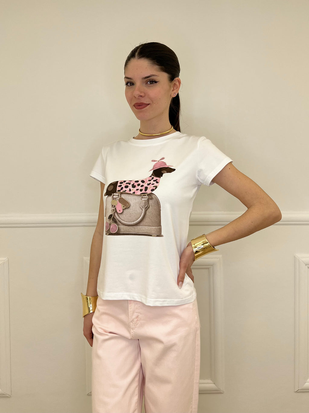 T-shirt Bassotto Maculato BM252