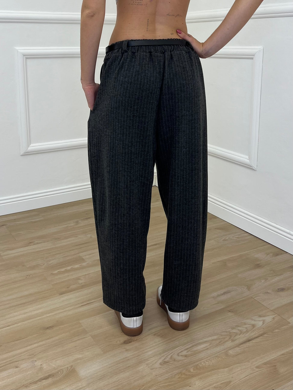 Pantalone Regimental Portafoglio 51268 Grigio