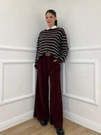Pantalone Corduroy 6156 Burgundy