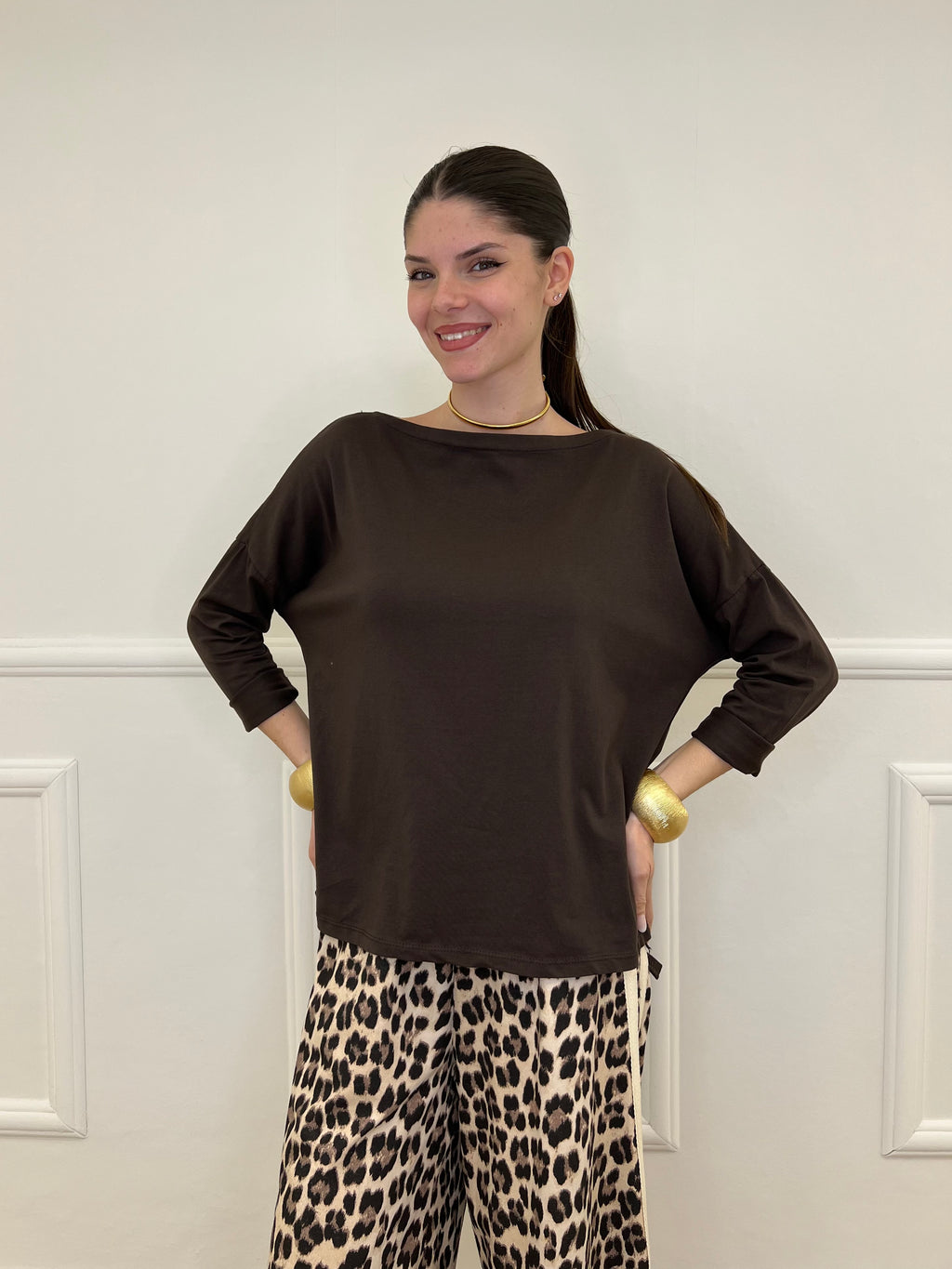 Maglia Scollo a Barchetta 2158