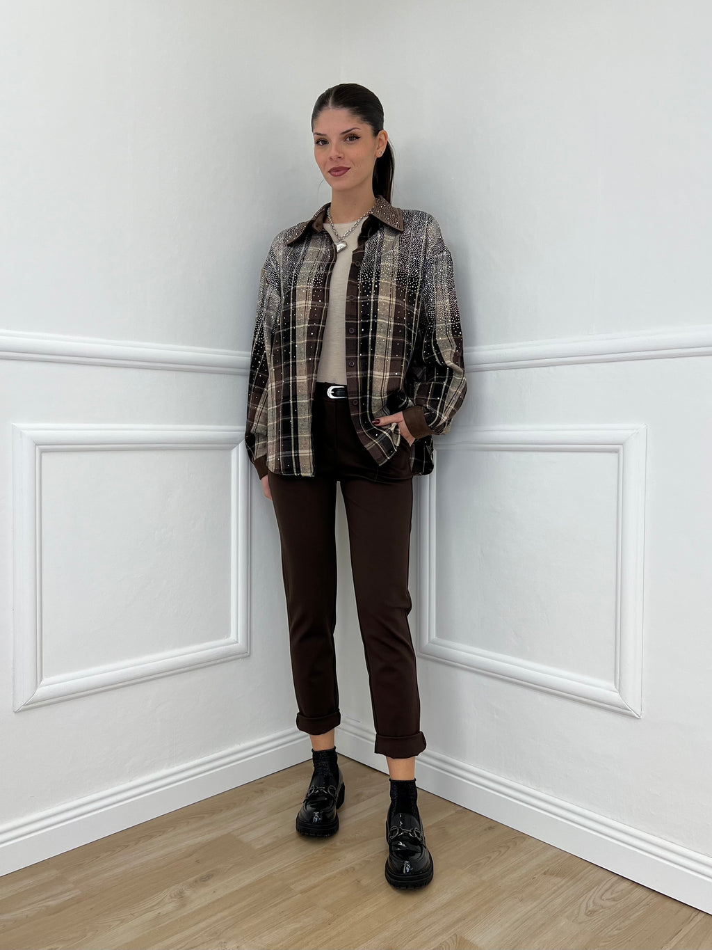 Pantalone Punto Milano 2893 Moro