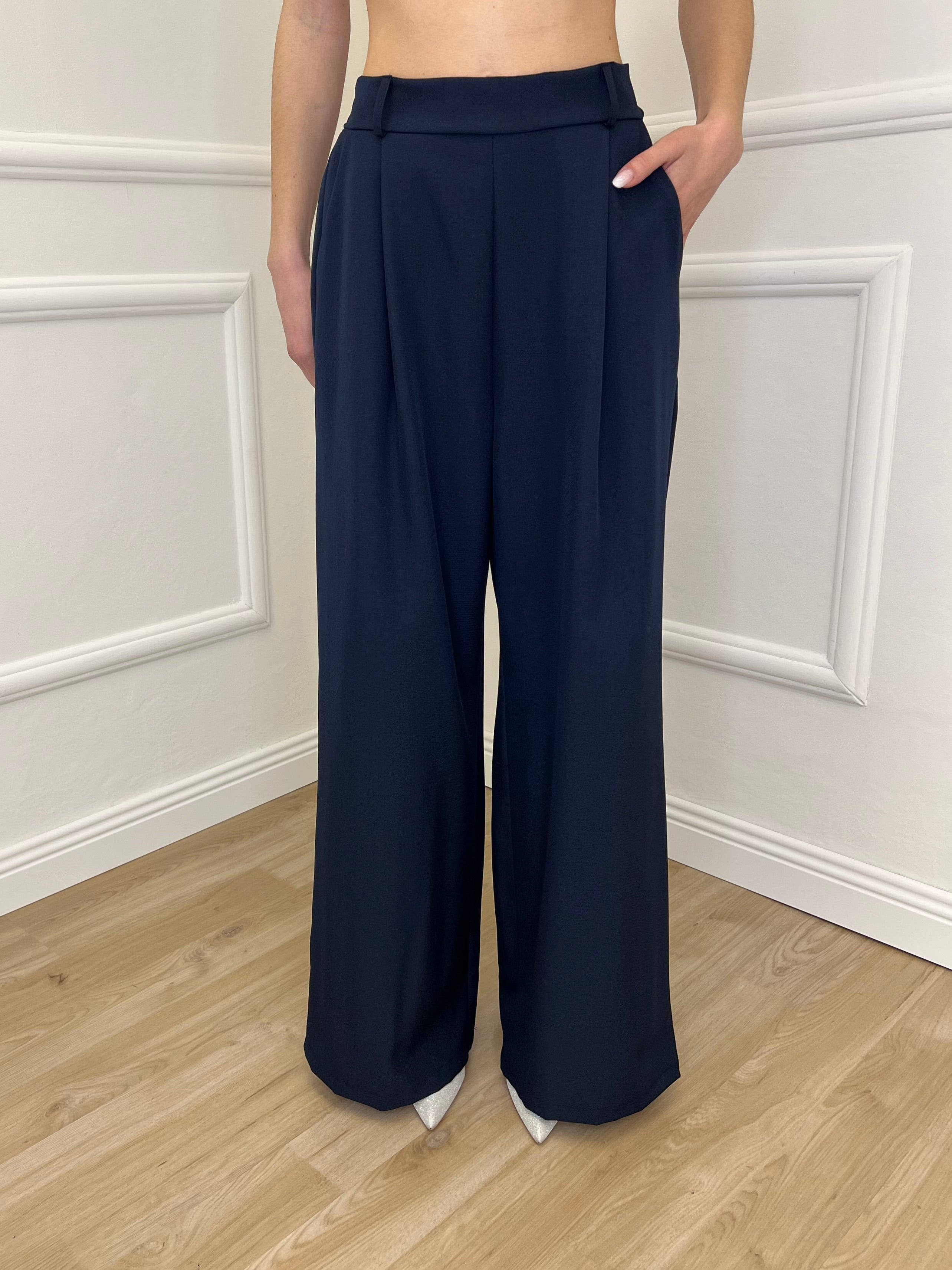 Tailleur con Fiocco 570851 Blu