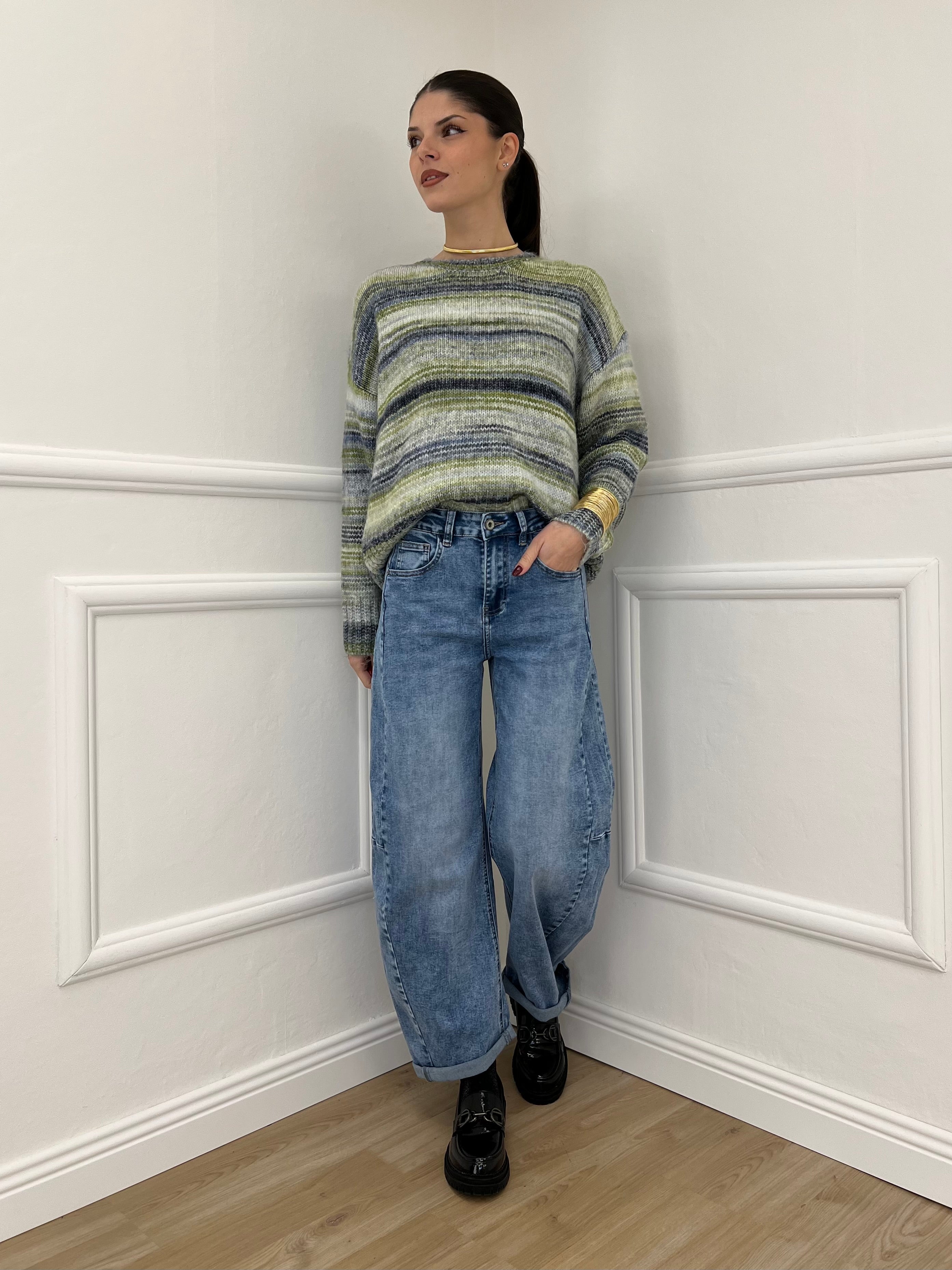 Jeans Balloon 9260 Azzurro