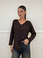 Basic V-Neck Sweater 22325