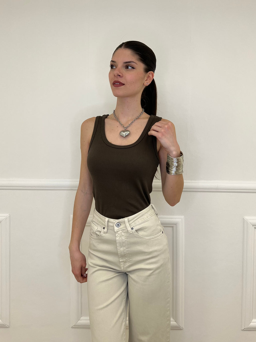 Top Cotone Costine 726198