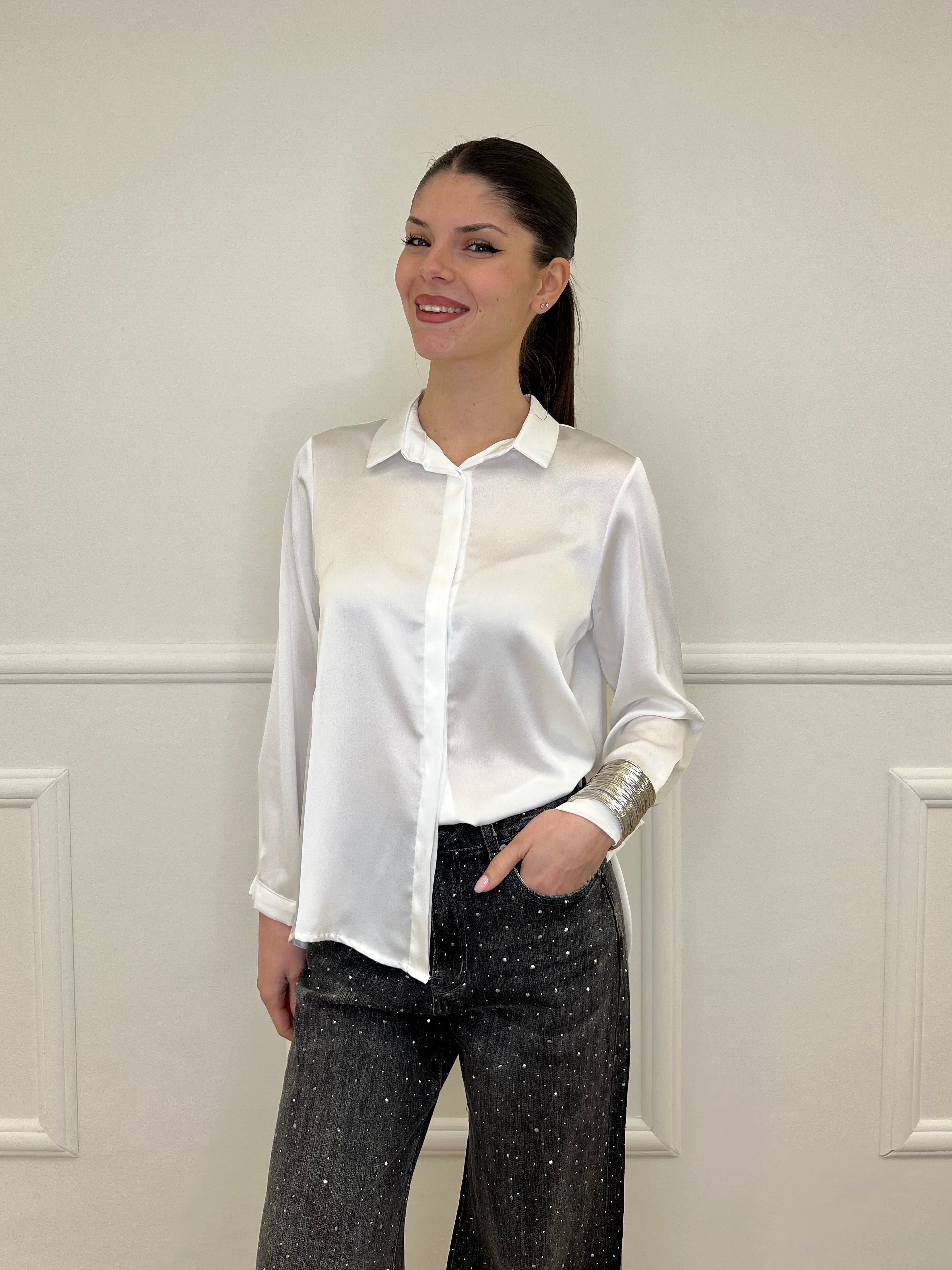 Camicia Over in Satin 2020