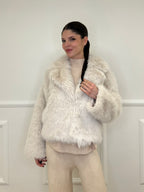 Pelliccia Over 2513 Panna