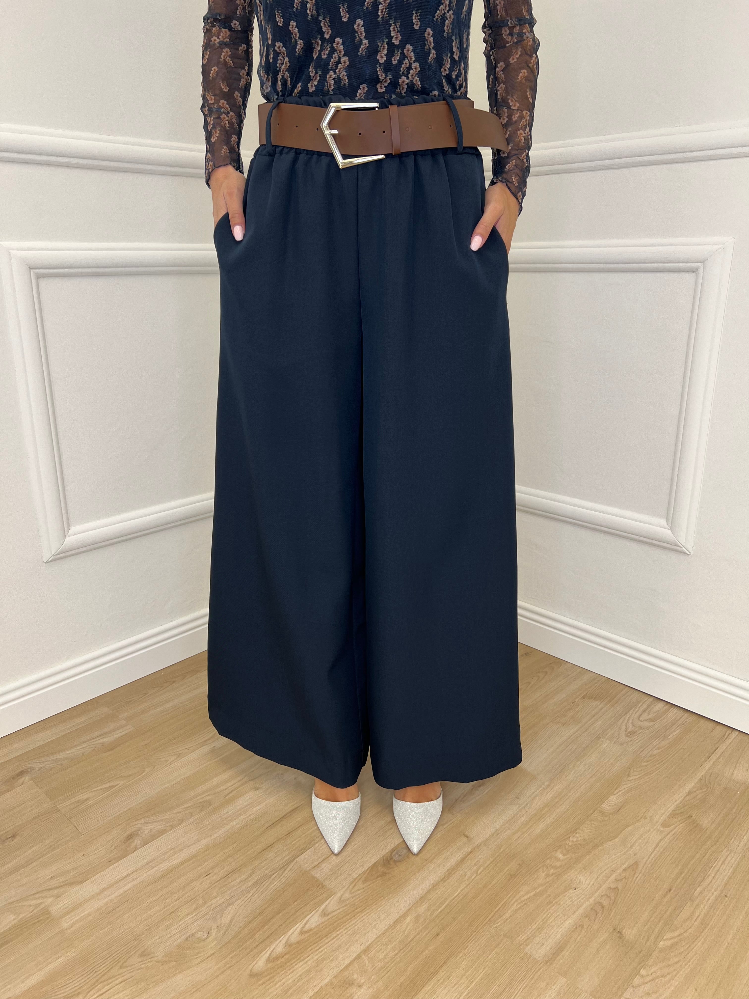 Panta Palazzo 18786 Blu