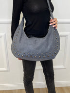 Borsa Hobo Ecorenna Borchie L6272