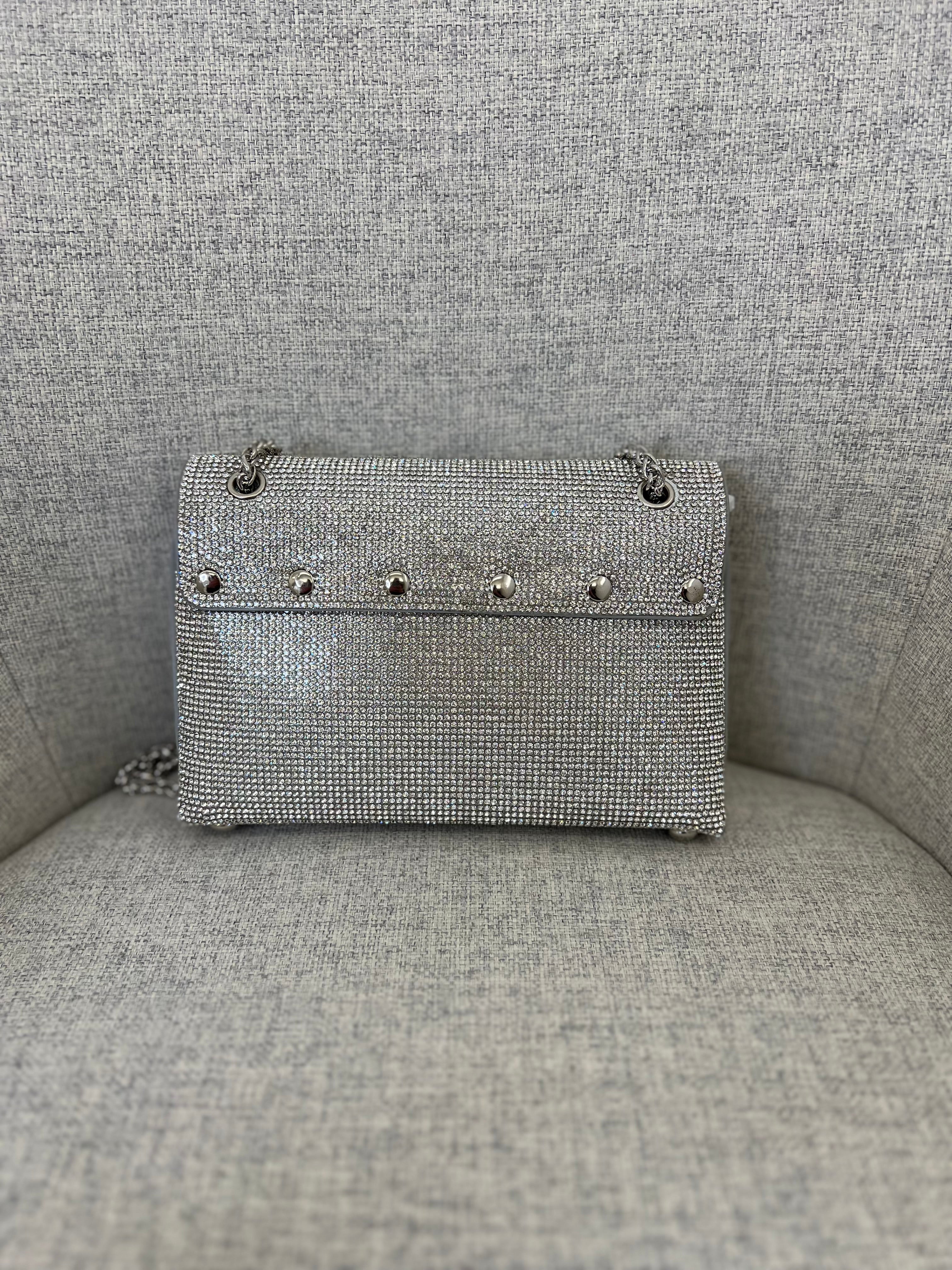 Tracolla Fiocco Strass B378