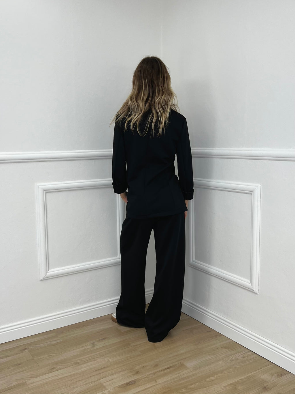 Blazer in Felpa 27435A Nero