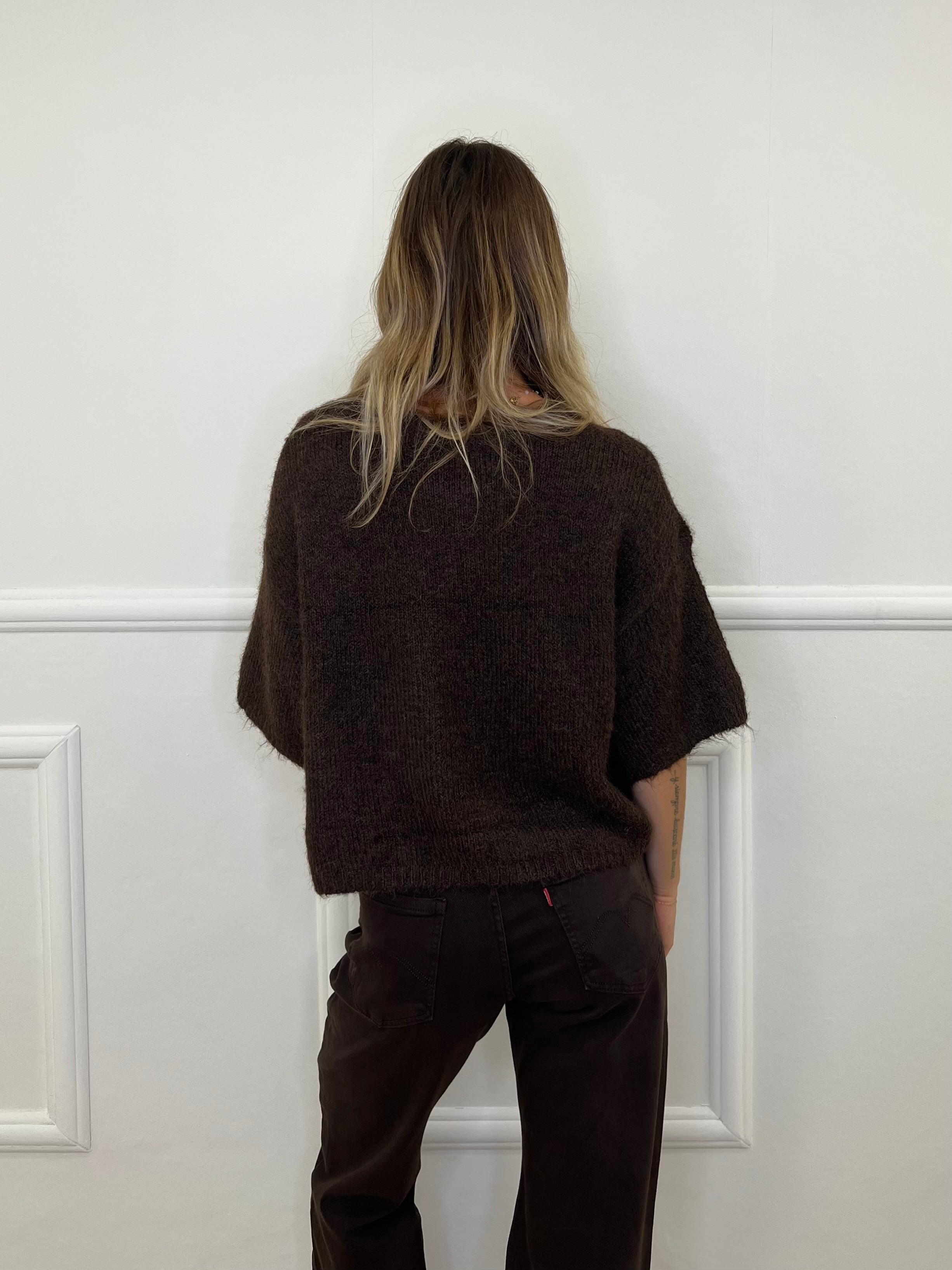Maglia Scatoletta Misto Lana J37021