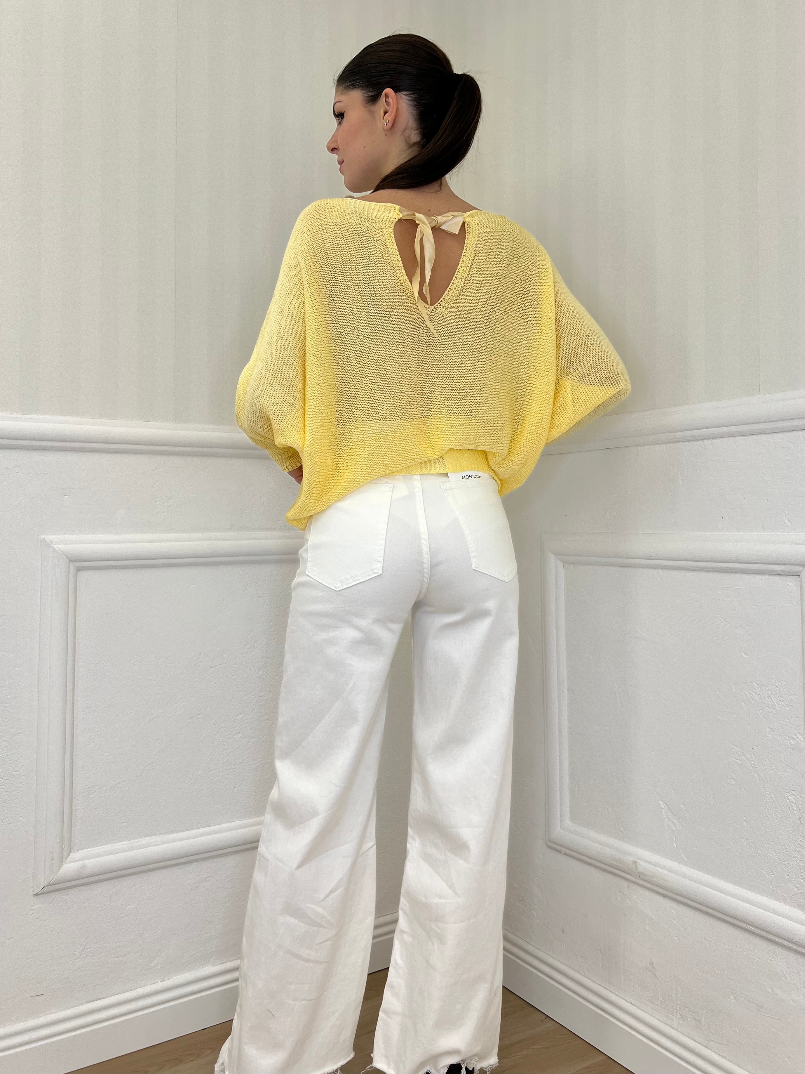 Maglia Fiocco 25115 Giallo - Bazar Abbigliamento