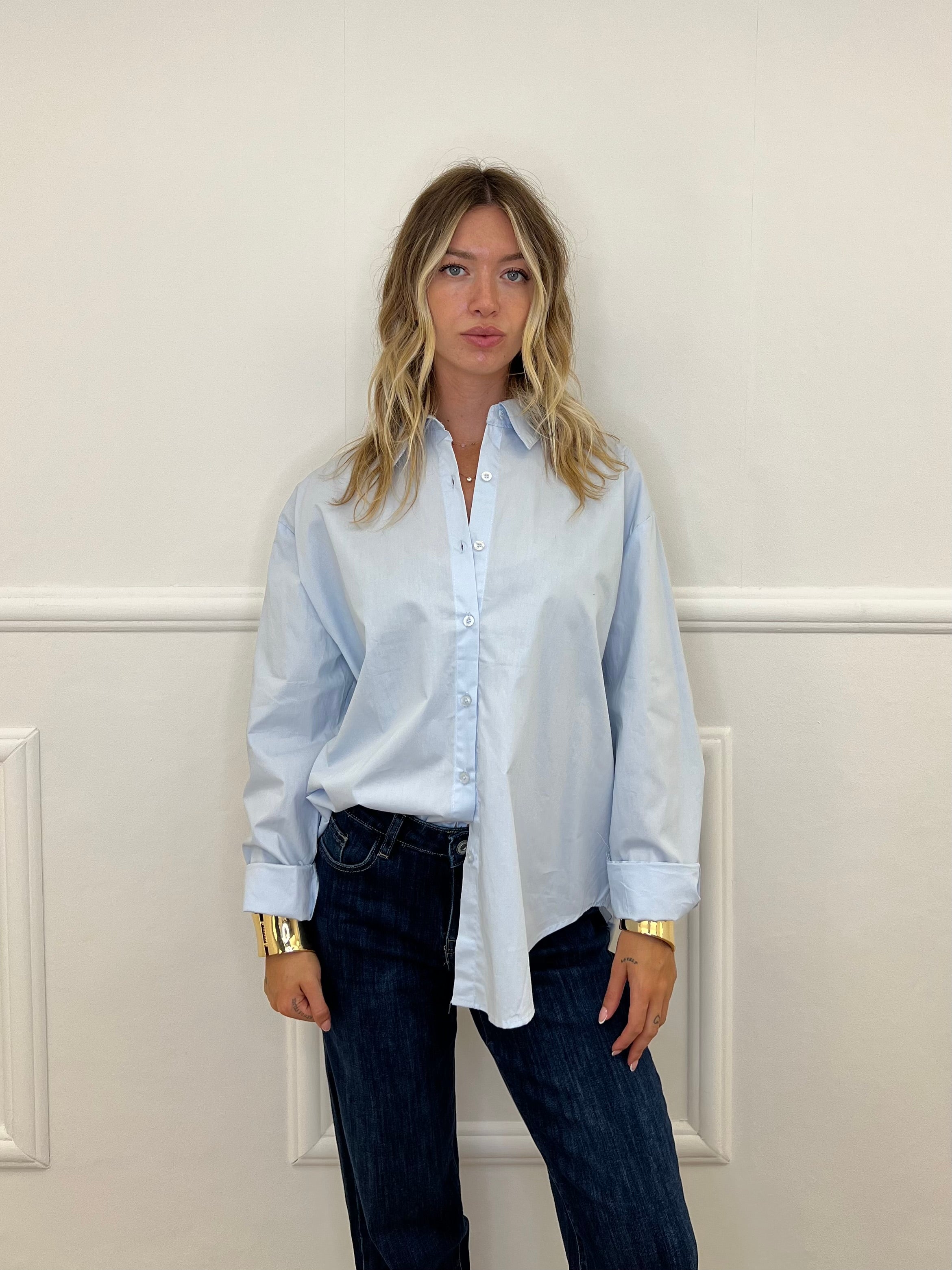 Camicia Over New York 9876 Azzurro