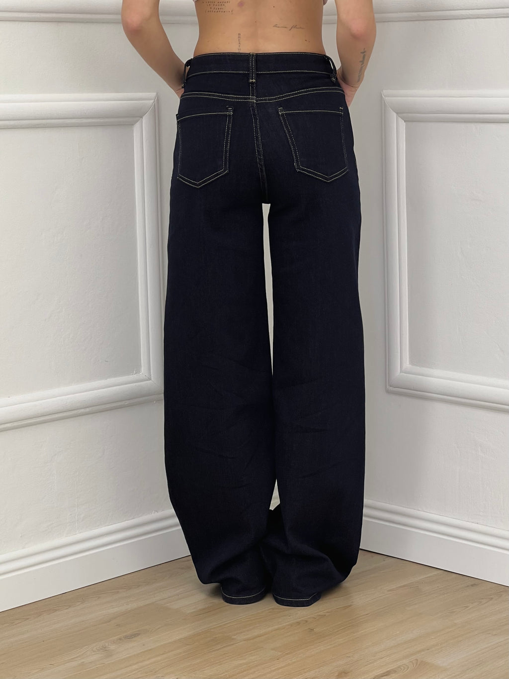 Jeans Wide Leg 5135 Blu