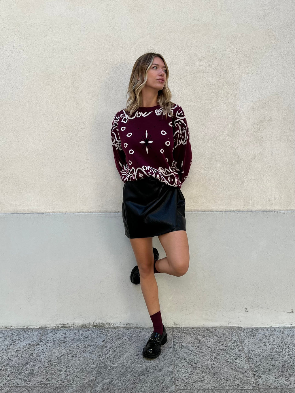 Maglia Bandana 11330 Burgundy