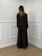 Blazer Over Sciallato 25433 Marrone