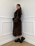 Pelliccia Lunga Fusciacca Y0223 Moro