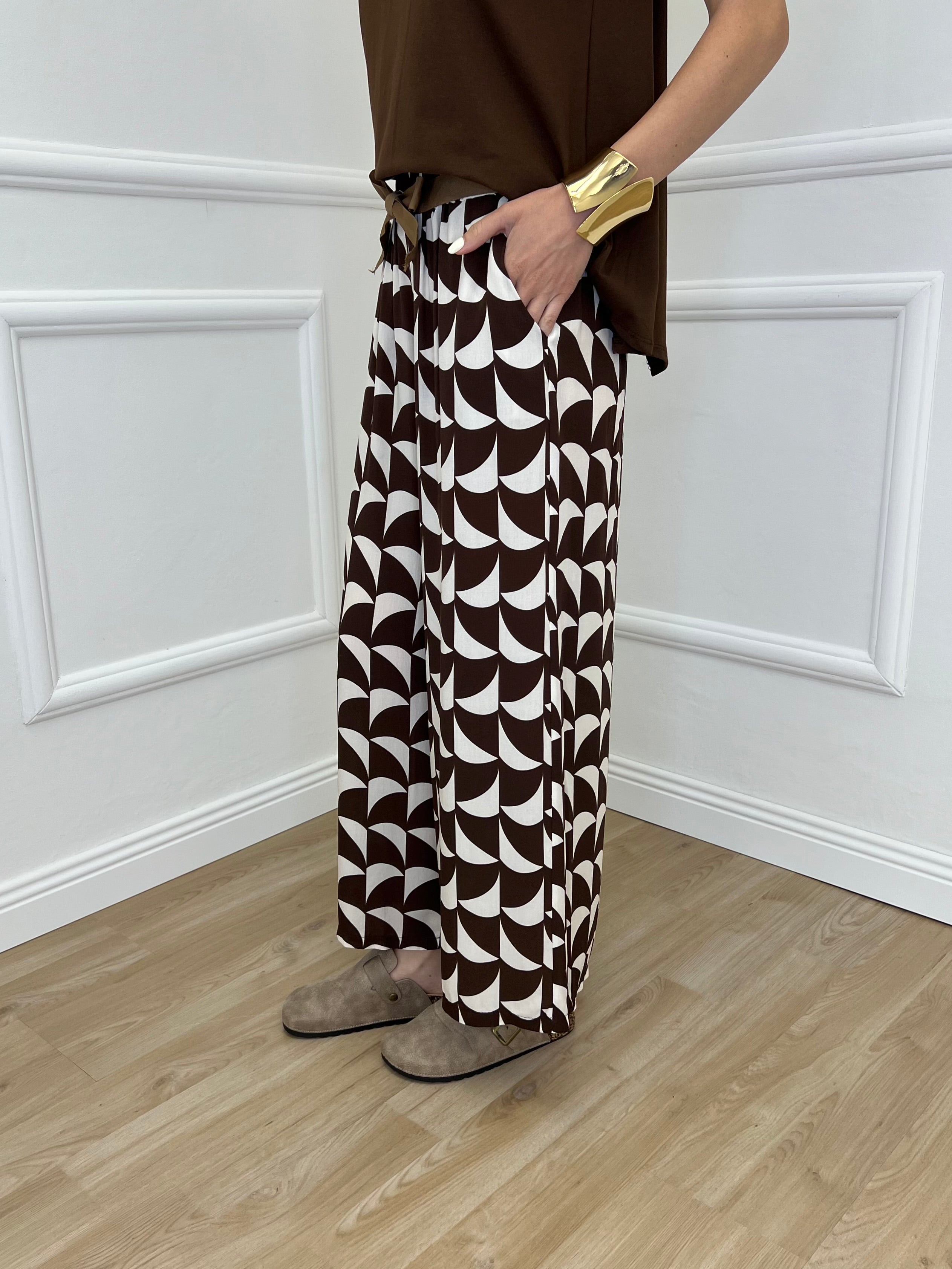 Pantalone Gaucho Fantasia 2130 Marrone
