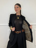 Giacca Interno Maculato 25623 Nero