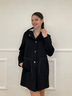 Cappotto Neoprene 1578 Nero