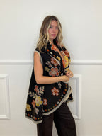 Poncho Gilet Suzani Doubleface 67041 Moro