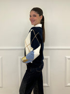 Maglia Camicia Losanghe 11116 Blu