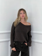 Maglia Alpaca Scollo V 24103