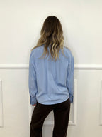 Camicia Scatoletta Cupro 82228 Azzurro