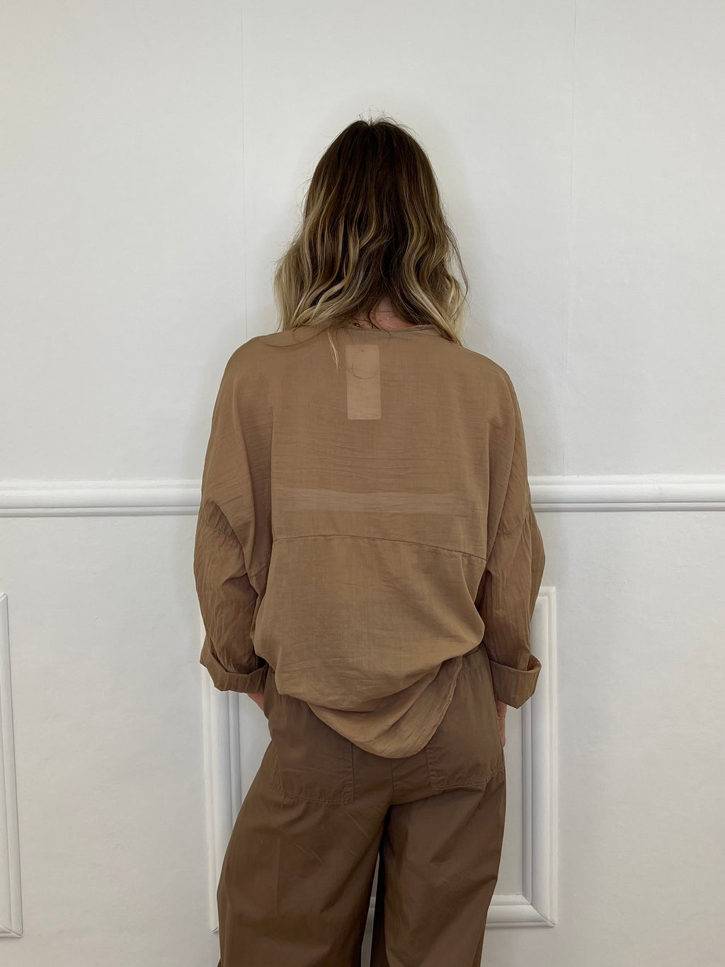 Camicia Over Soft 6040 Coccio