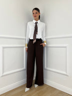 Pantalone Fluido 7229 Moro